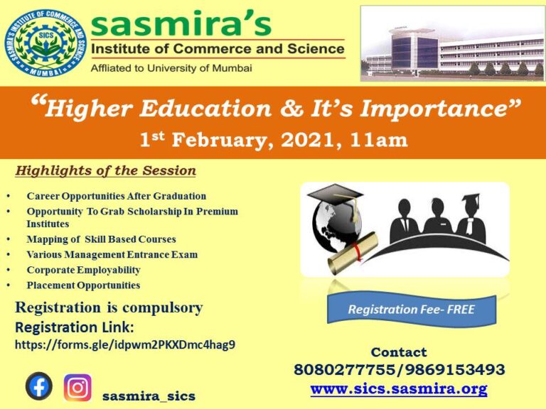 Higher Education & It’s Importance